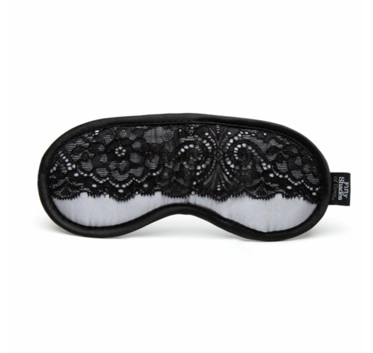 Maska na oczy - Fifty Shades of Grey Play Nice Satin & Lace Blindfold